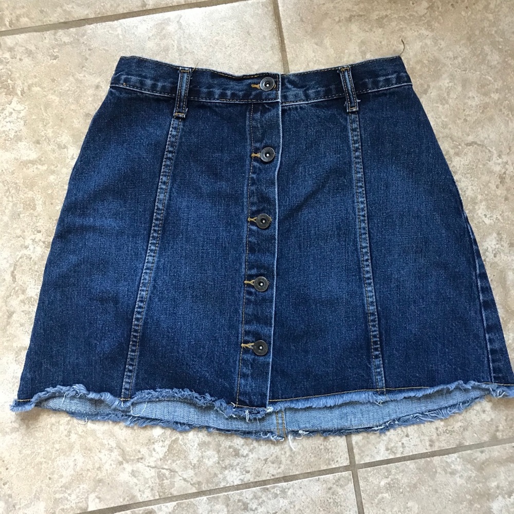 High waisted Denim skirt forever 21 Small
